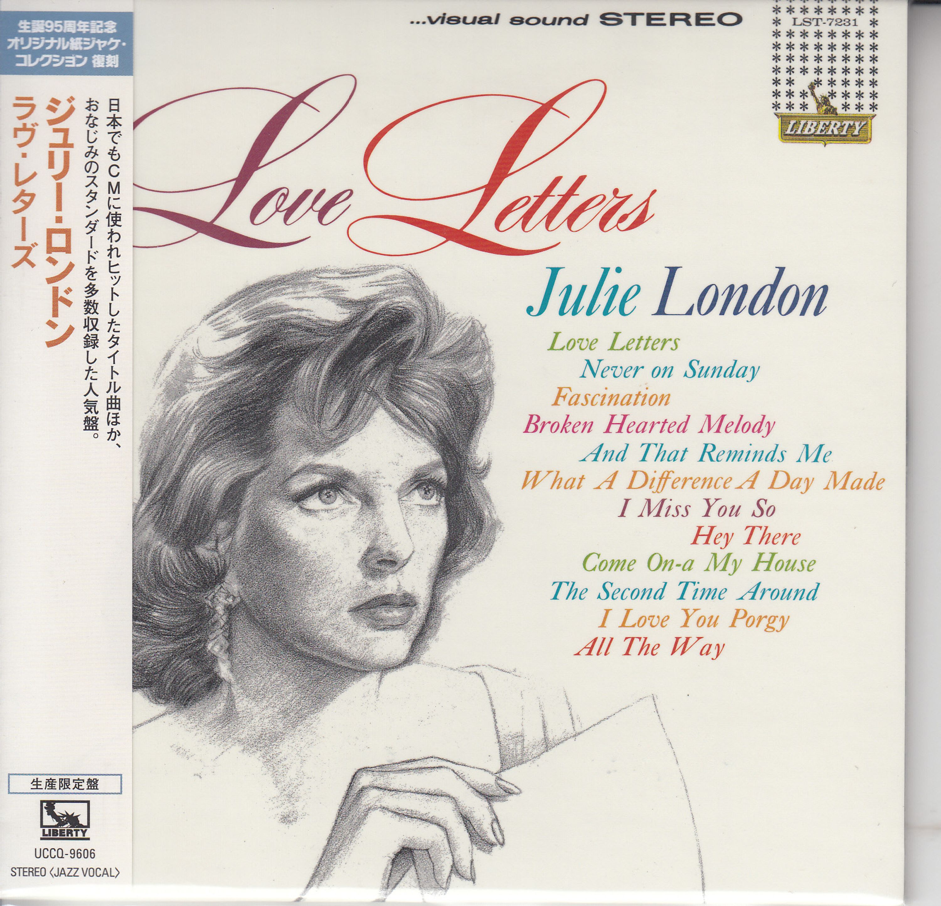 CD Julie London - LOVE LETTERS