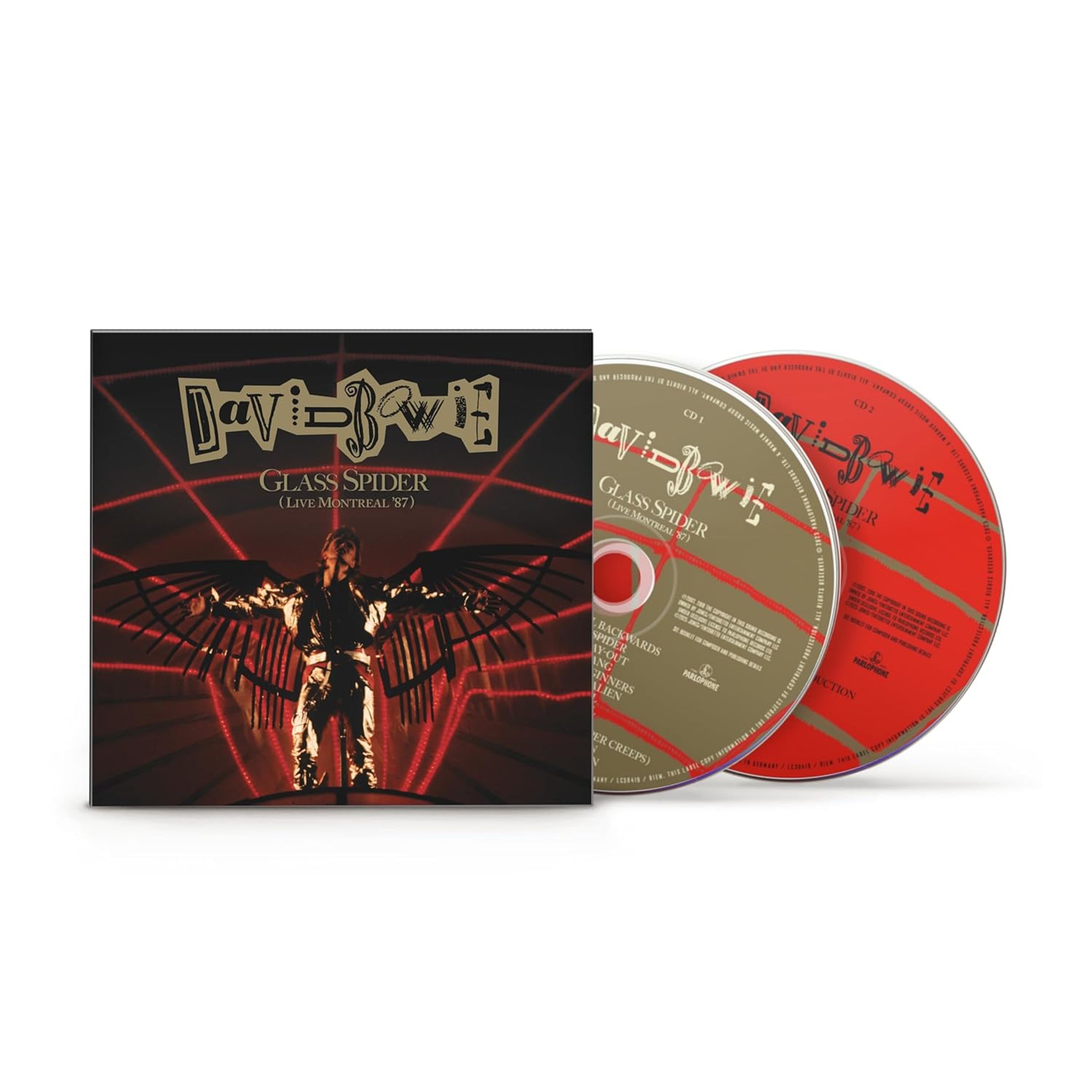 CD David Bowie - GLASS SPIDER (MONTREAL LIVE '87, 2018 REMASTER)