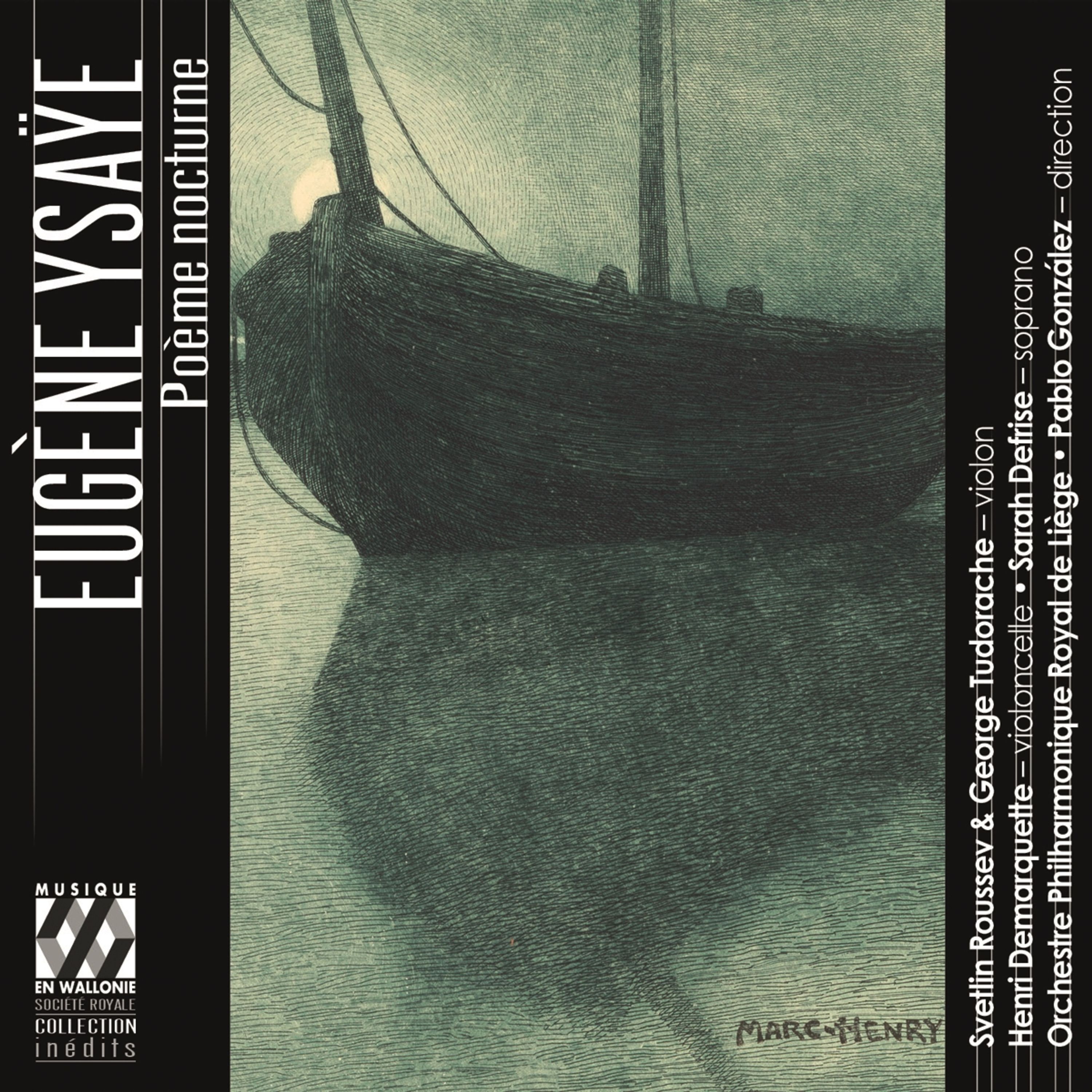 CD Orchestre Philharmonique de Strasbourg - YSAYE: POEME NOCTURNE