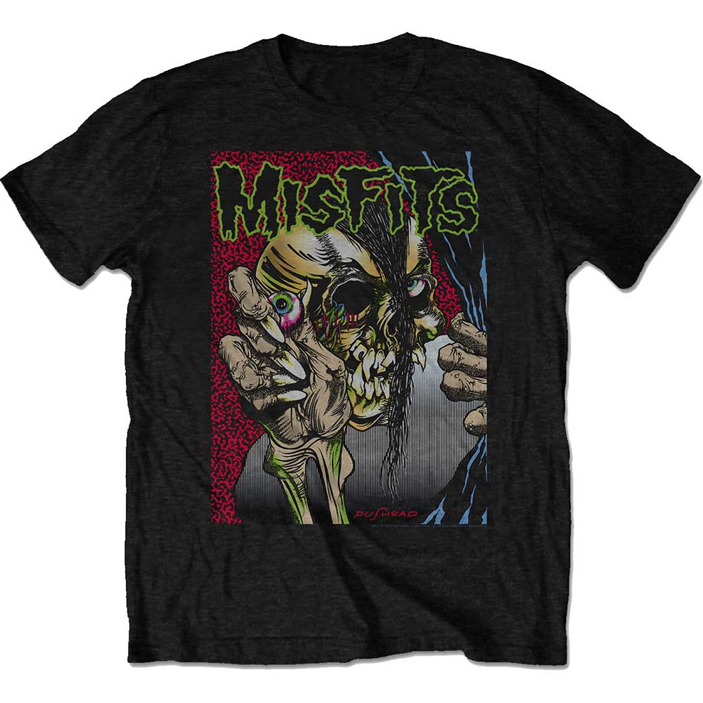 Tričko Misfits - Pushead, Unisex,Čierna,XXL