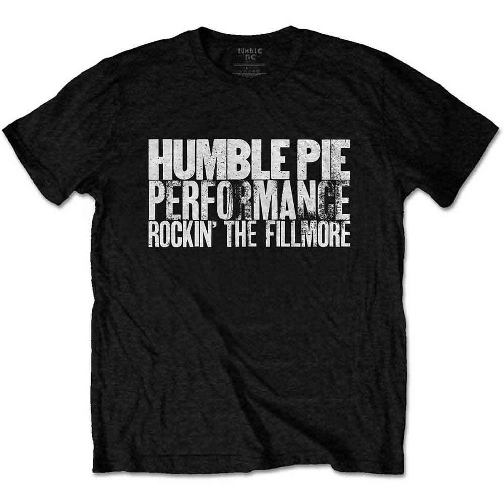 Tričko Humble Pie - Rockin The Fillmore, Unisex,Čierna,XXL