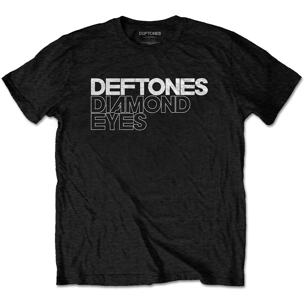 Tričko Deftones - Diamond Eyes, Unisex,Čierna,XXL