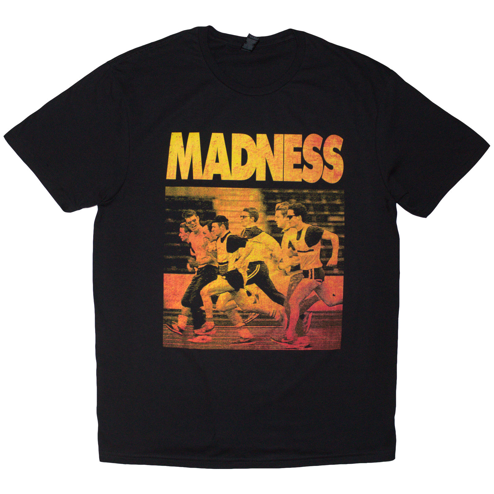 Tričko MADNESS - Gold Keep Moving, Unisex,Čierna,XXL