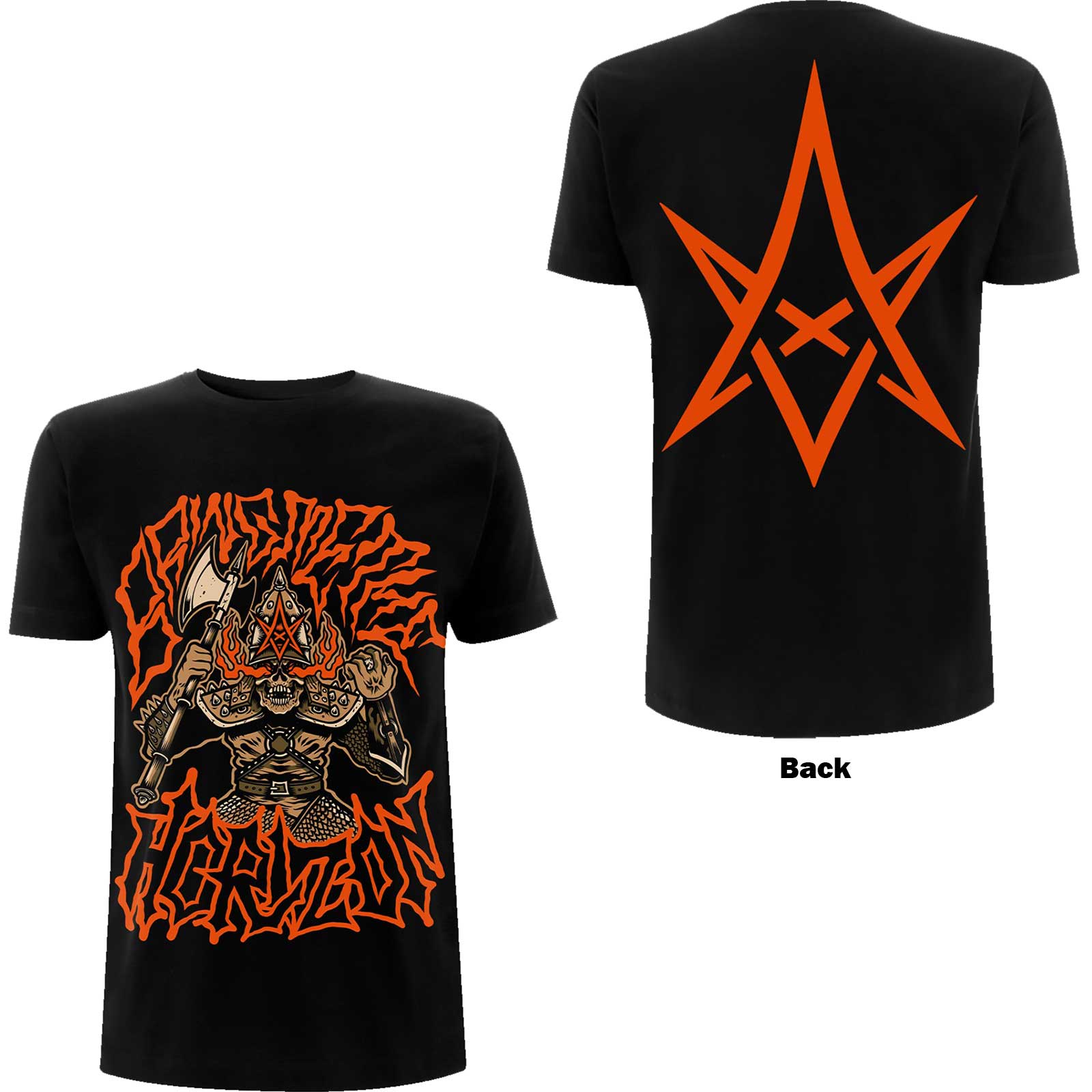 Tričko Bring me the horizon - Warrior, Unisex,Čierna,XXL