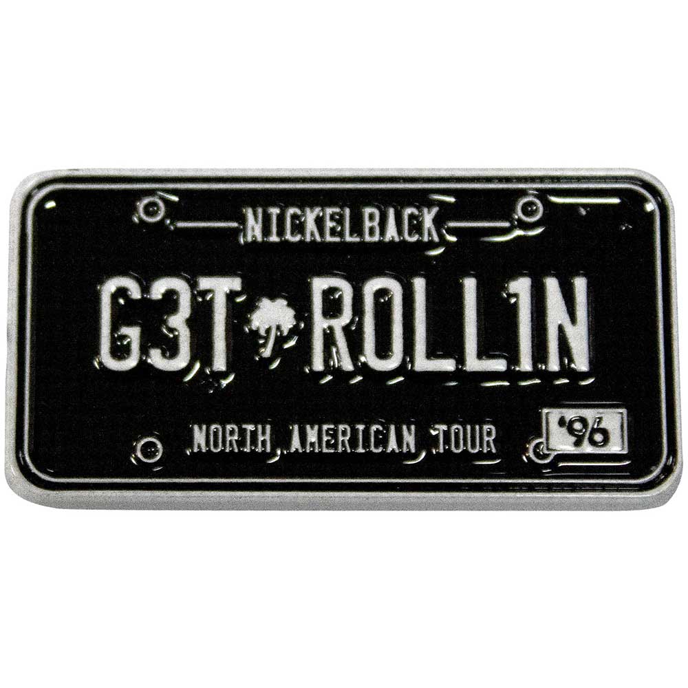 Odznak Nickelback - License Plate