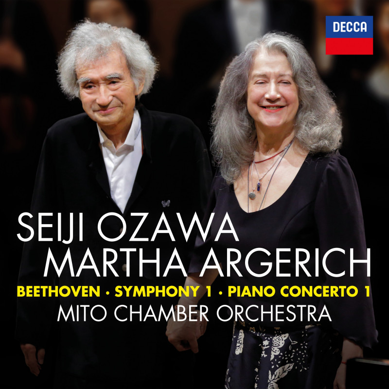 CD Martha Argerich, Seiji Ozawa, and the Mito Chamber Orchestra - KONC.PRO KLAV.1/SYMFONIE 1