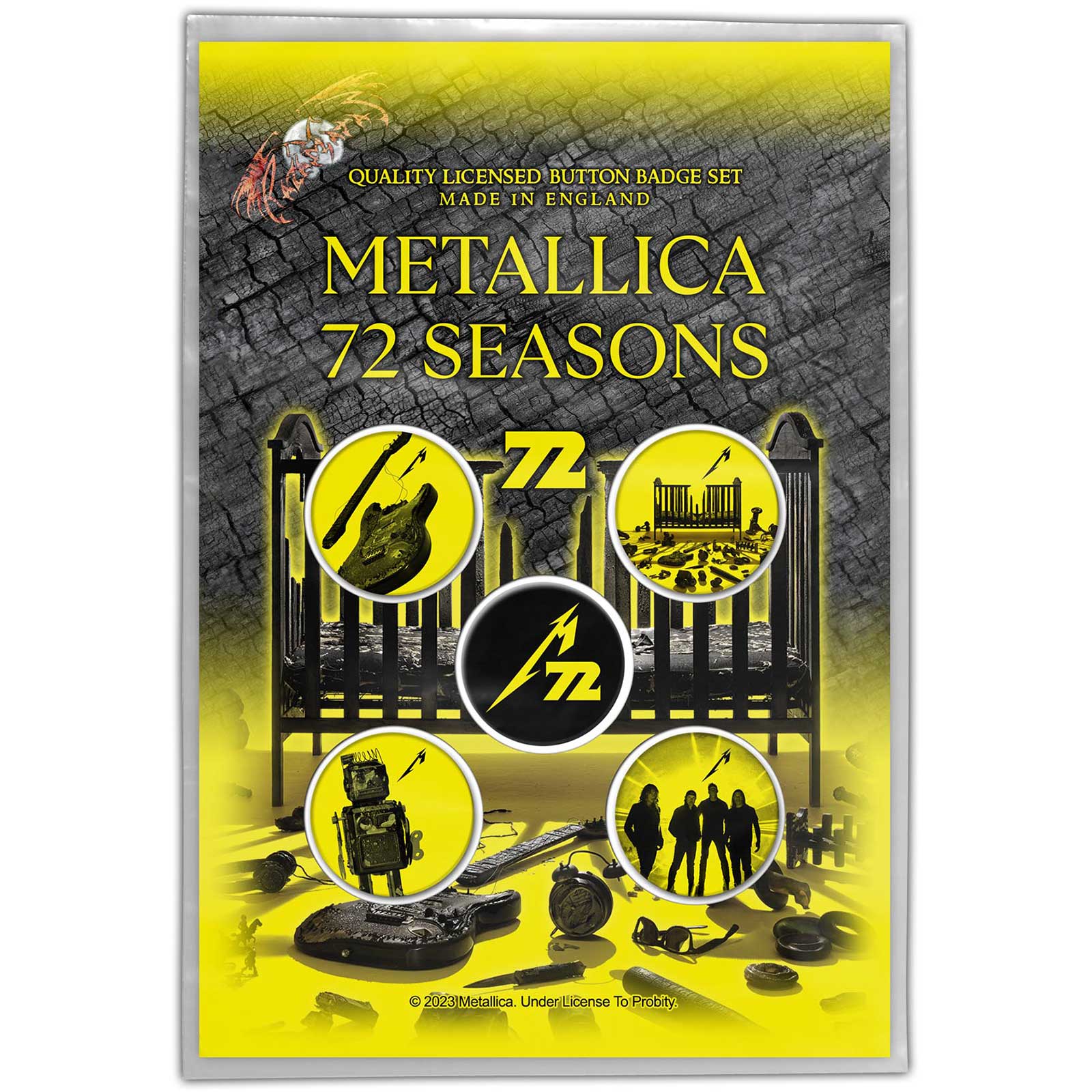 Odznak Metallica - 72 Seasons