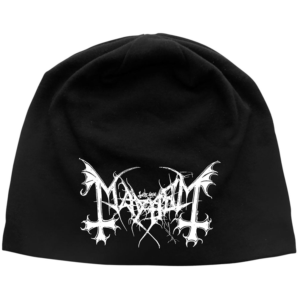 Čapica Mayhem - Logo, Unisex,Čierna,Univerzálna