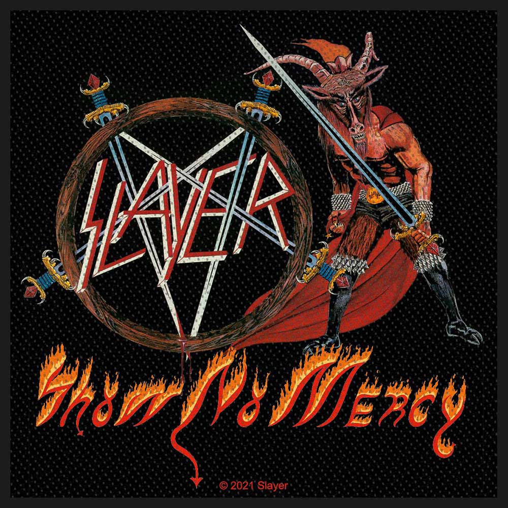 Nažehlovačka Slayer - Show No Mercy