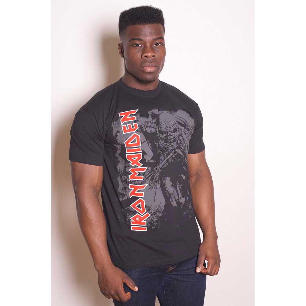Tričko Iron Maiden - Hi-Contrast Trooper, Unisex,Čierna,L
