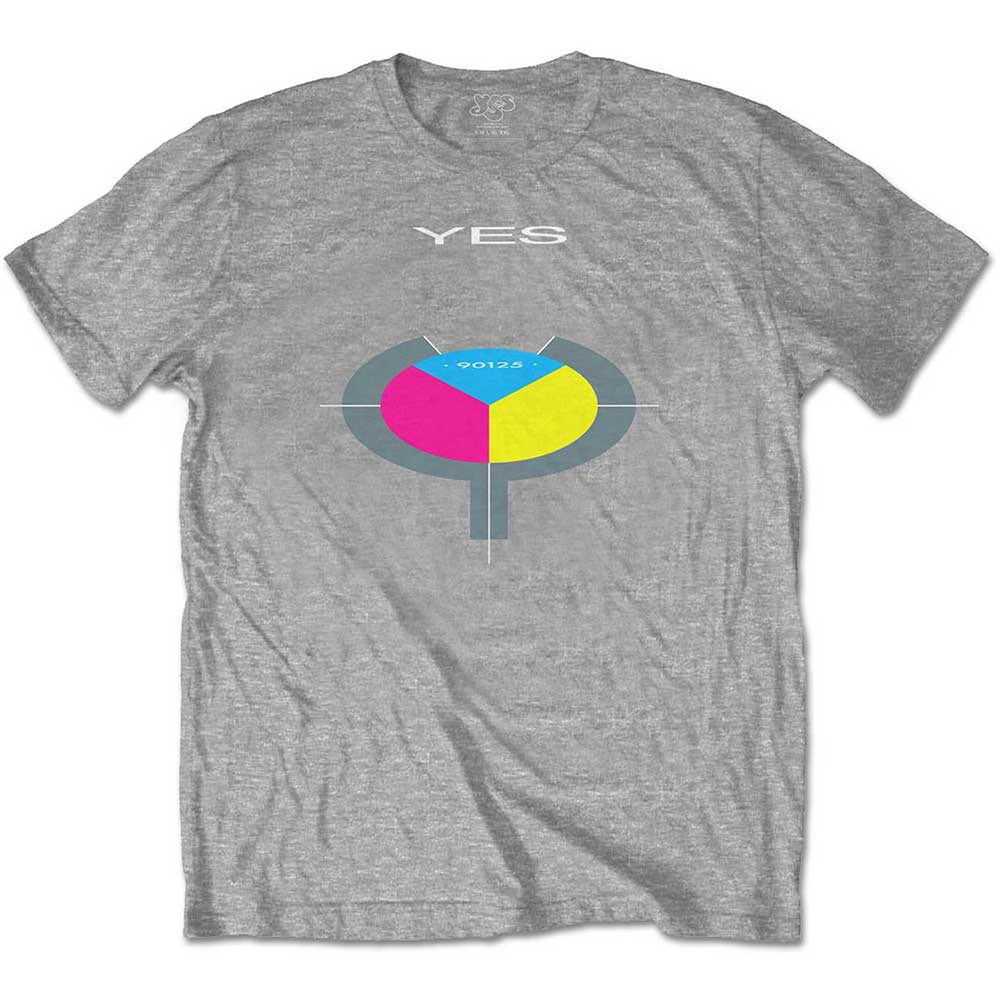 Tričko Yes - 90125, Unisex,Šedá,XXL