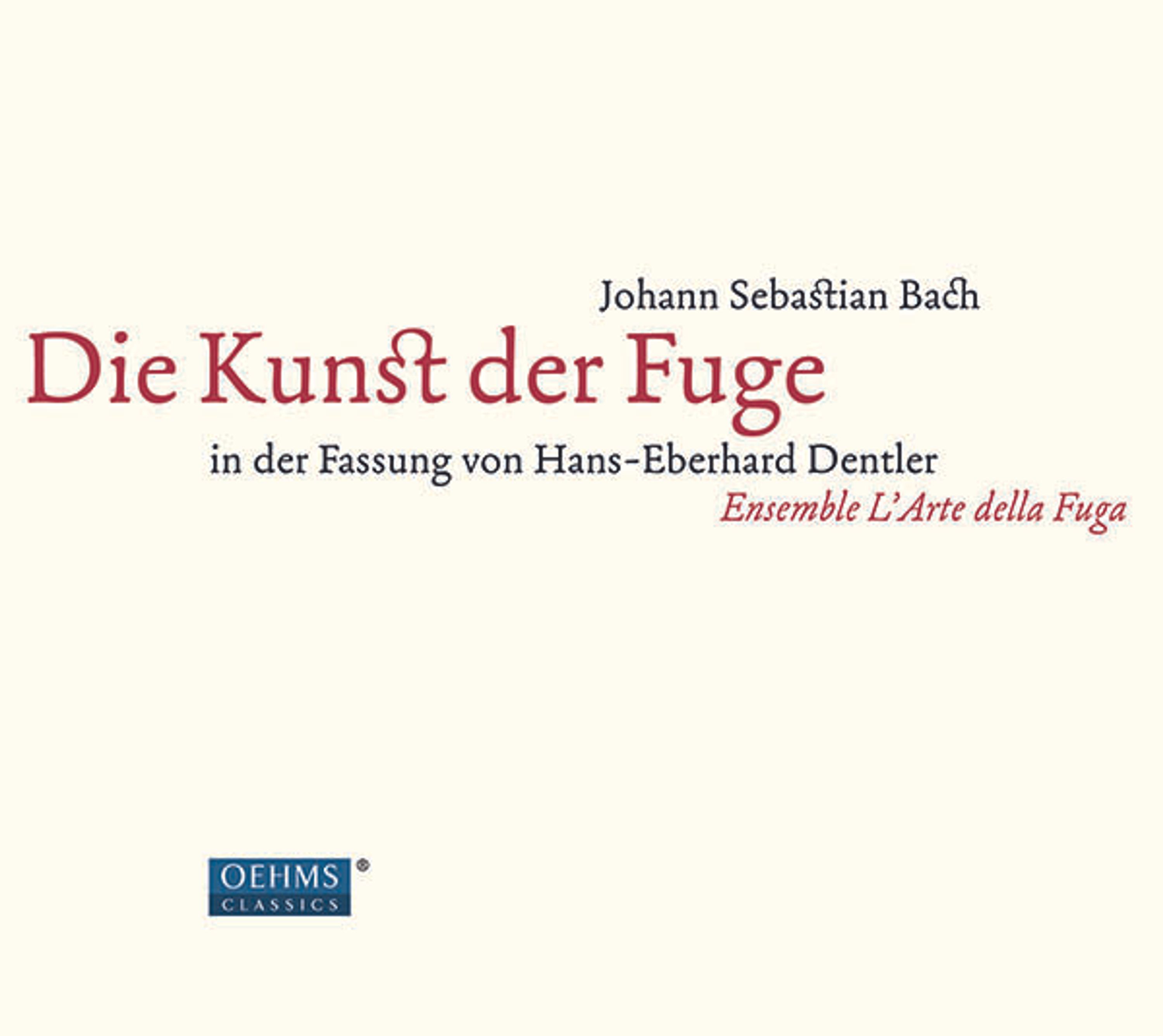 CD Frank Peter Zimmermann - DIE KUNST DER FUGE