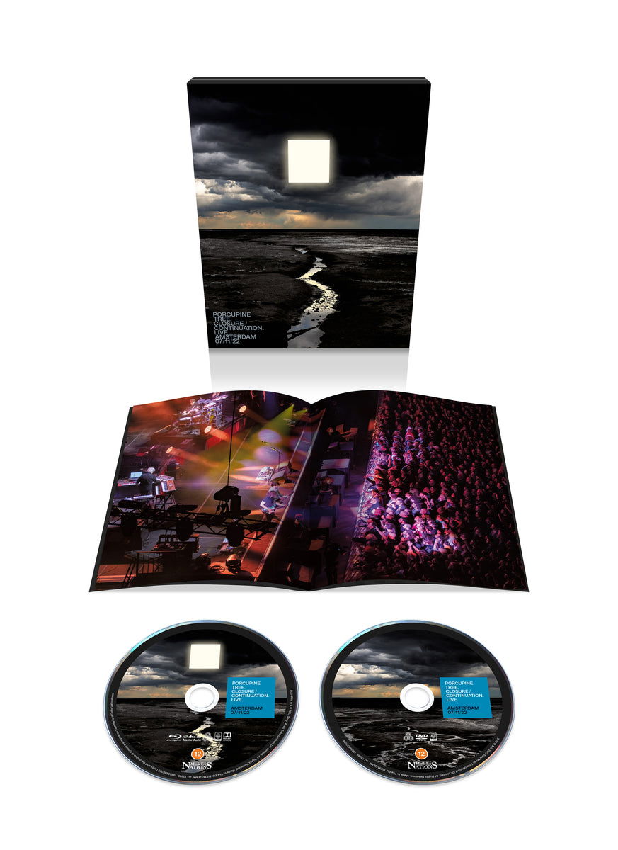 Blu-ray Porcupine Tree - CLOSURE / CONTINUATION. LIVE. AMSTERDAM 07/11/22