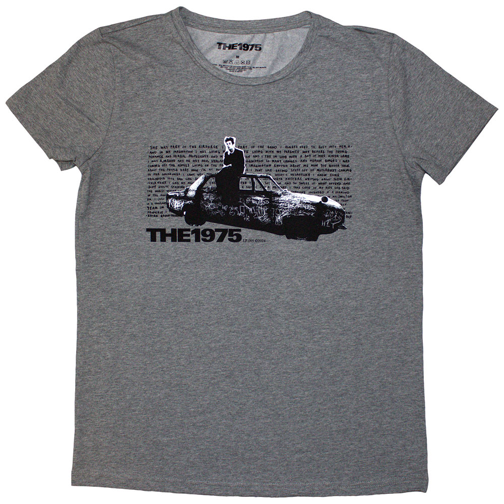 Tričko The 1975 - Car Photo, Žena,Šedá,XXL