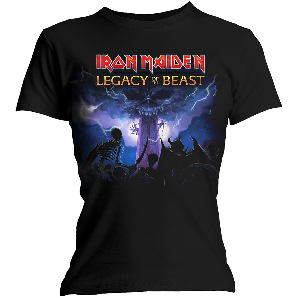 Tričko Iron Maiden - Legacy Army, Žena,Čierna,XXL