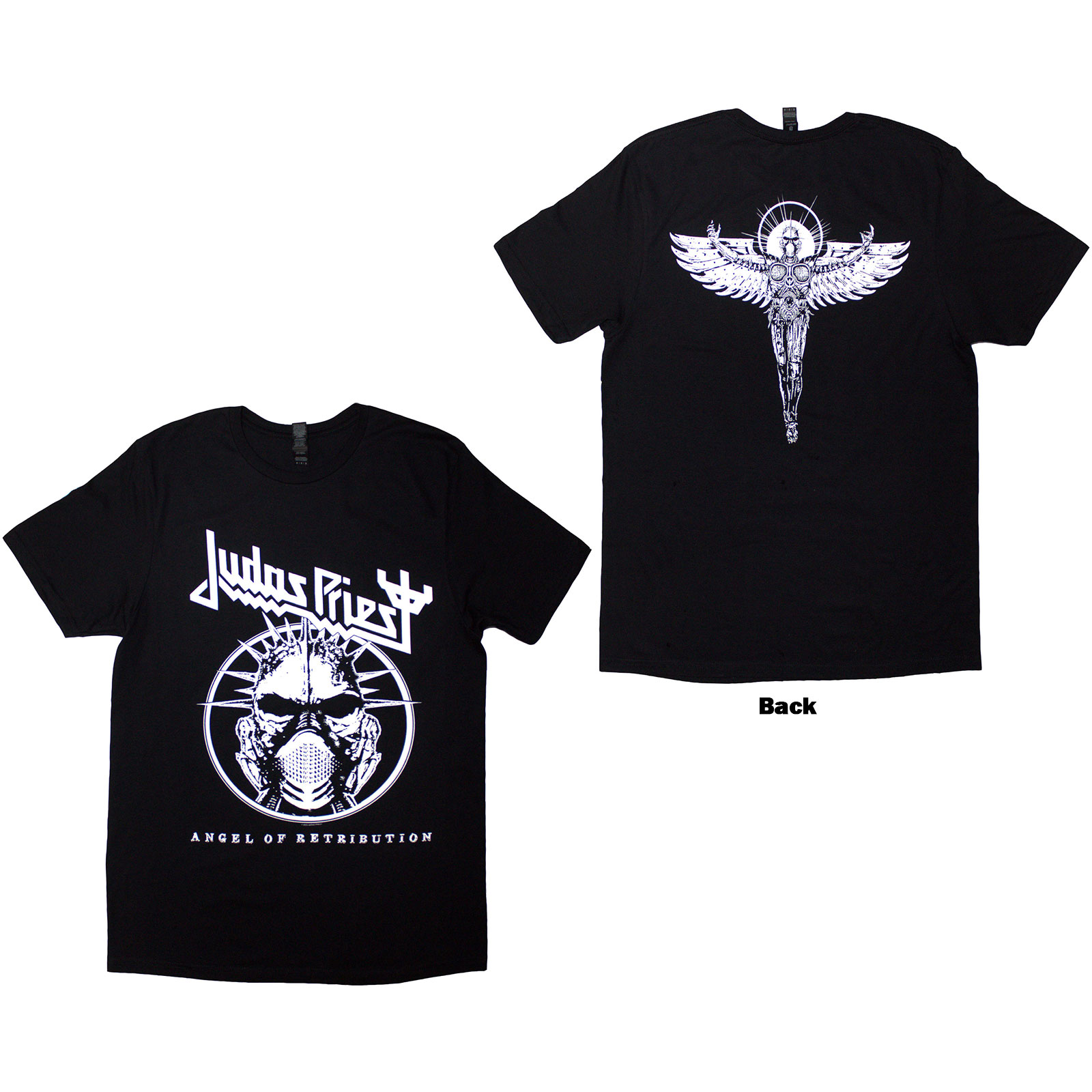 Tričko Judas Priest - Angel Of Retribution Headshot, Unisex,Čierna,XXL