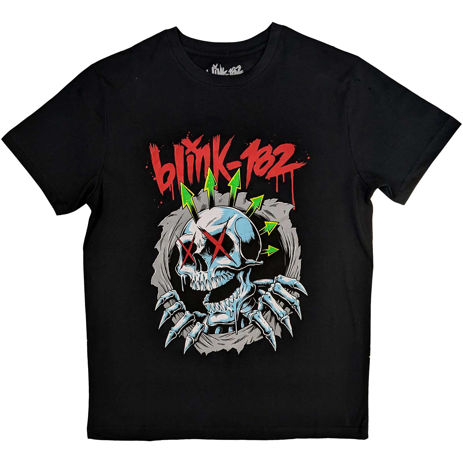 Tričko Blink 182 - Six Arrow Skull, Unisex,Čierna,XXL
