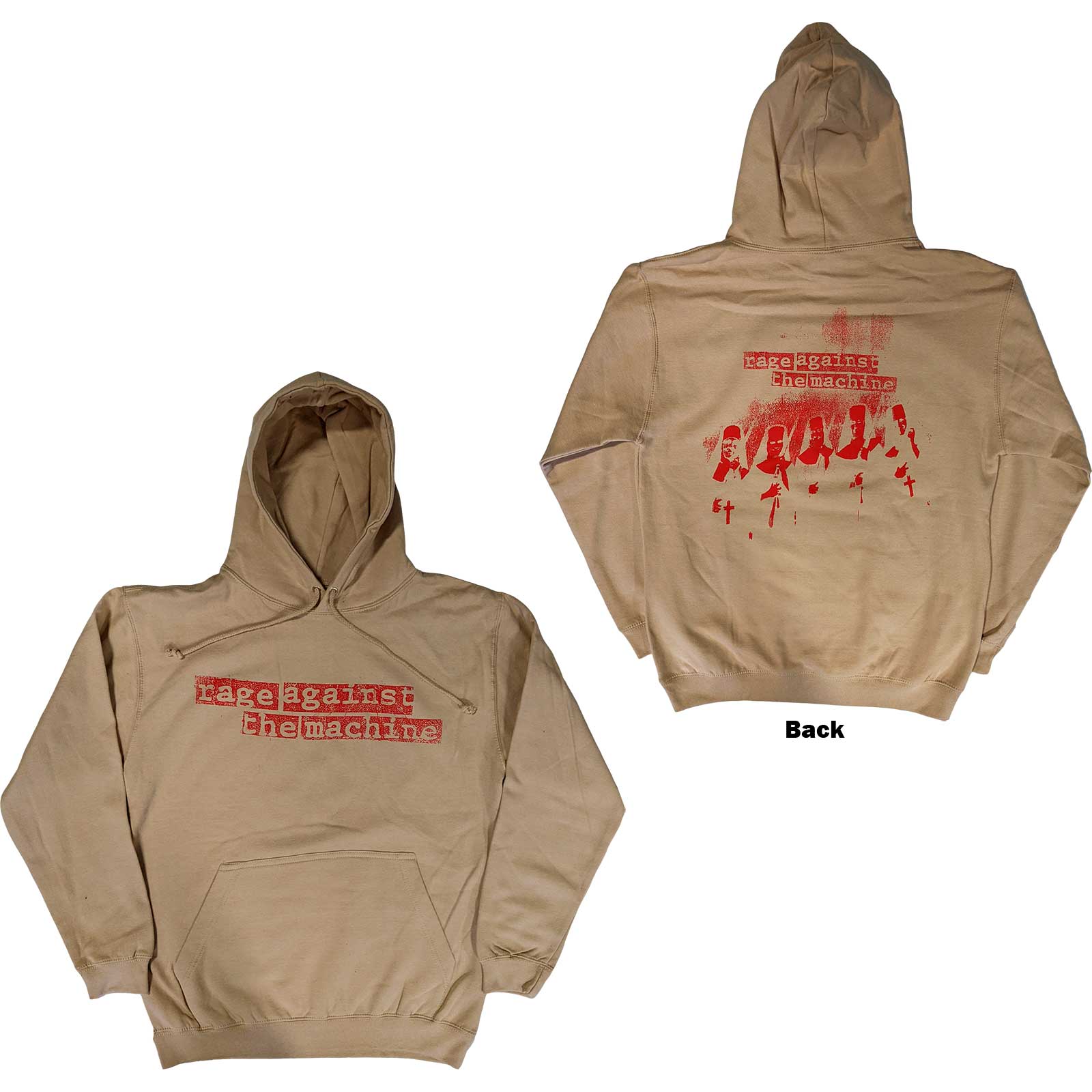 Mikina Rage Against the Machine - Nuns, Unisex,Natural,XXL
