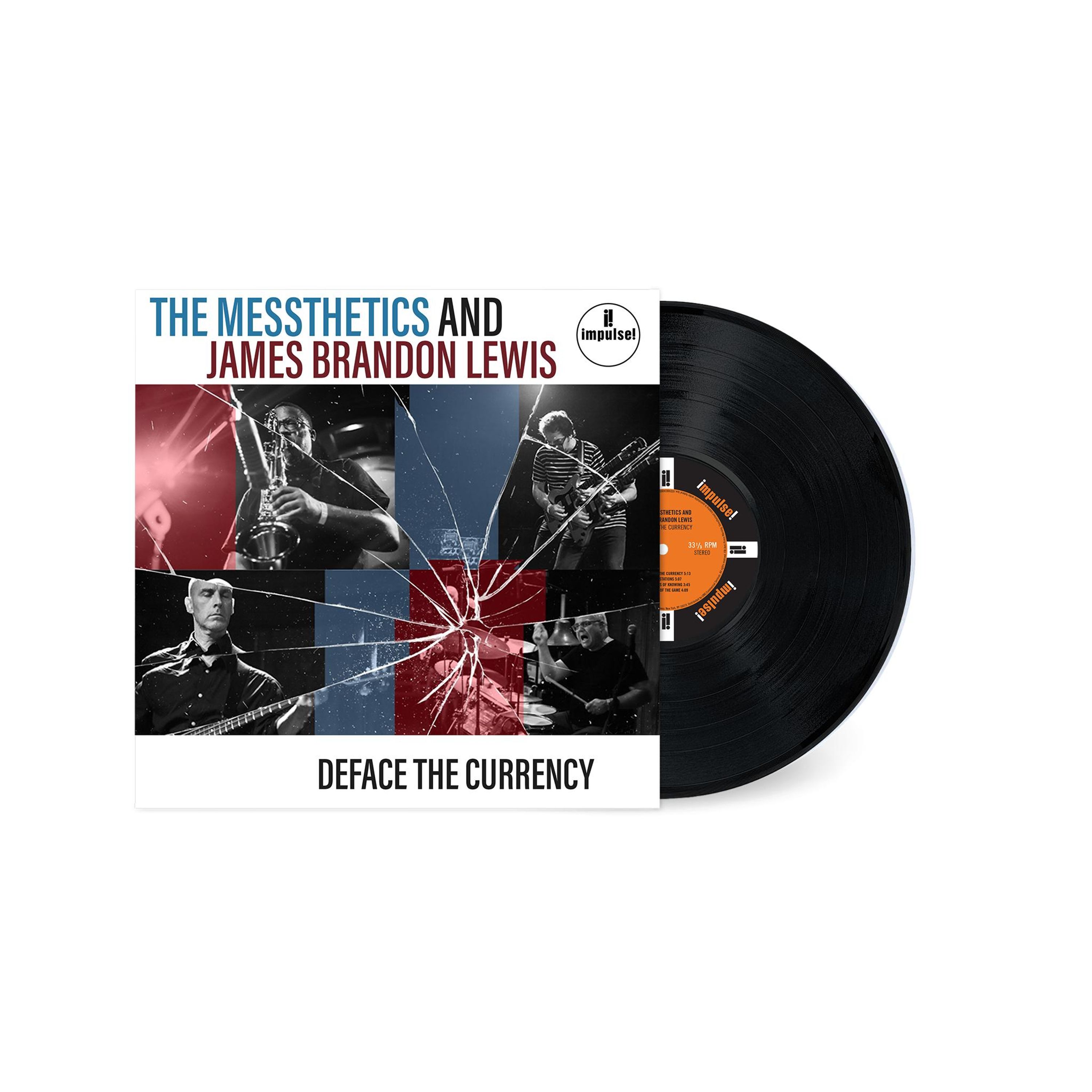 Vinyl The Messthetics and James Brandon Lewis - DEFACE THE CURRENCY