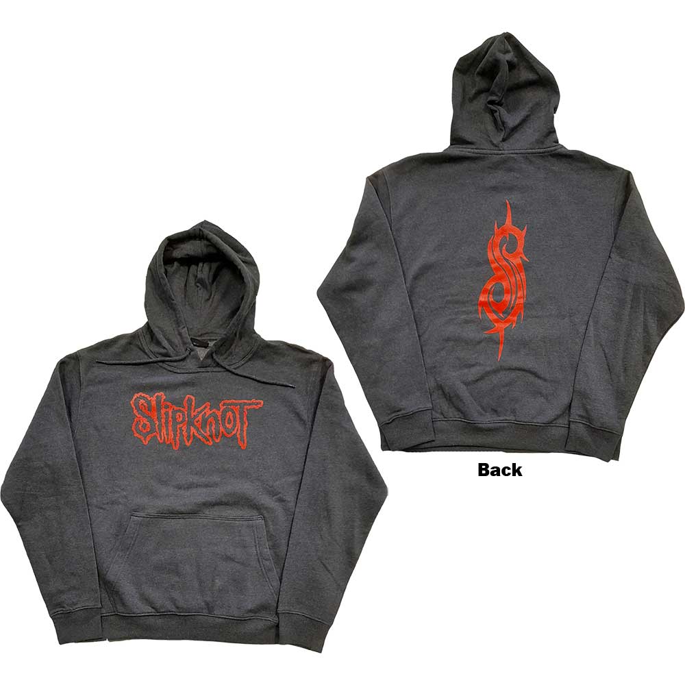 Mikina Slipknot - Logo, Unisex,Šedá,M