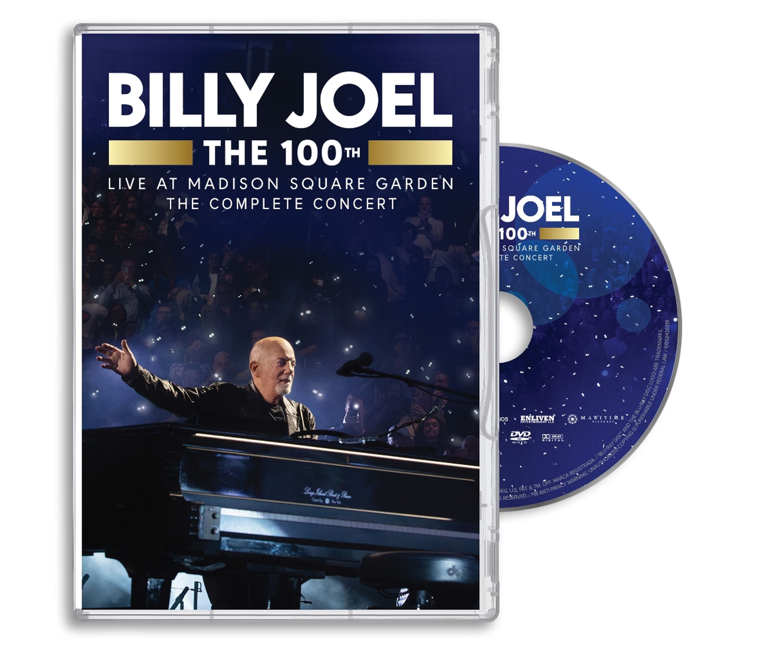 DVD Billy Joel - The 100th: Live At Madison Square Garden (the Complete Concert)