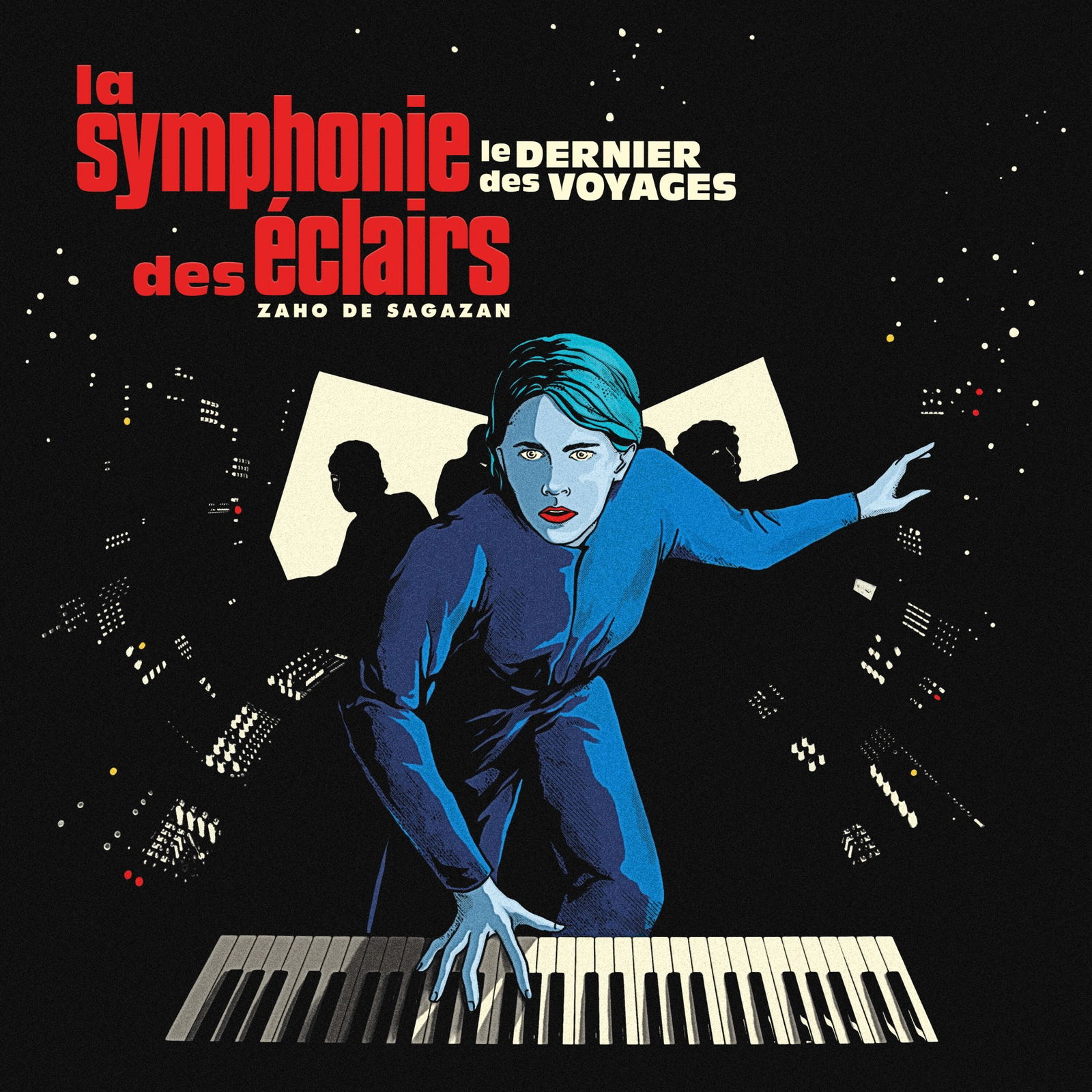 Vinyl Zaho de Sagazan - LA SYMPHONIE DES ECLAIRS (LE DERNIER DES VOYAGES)