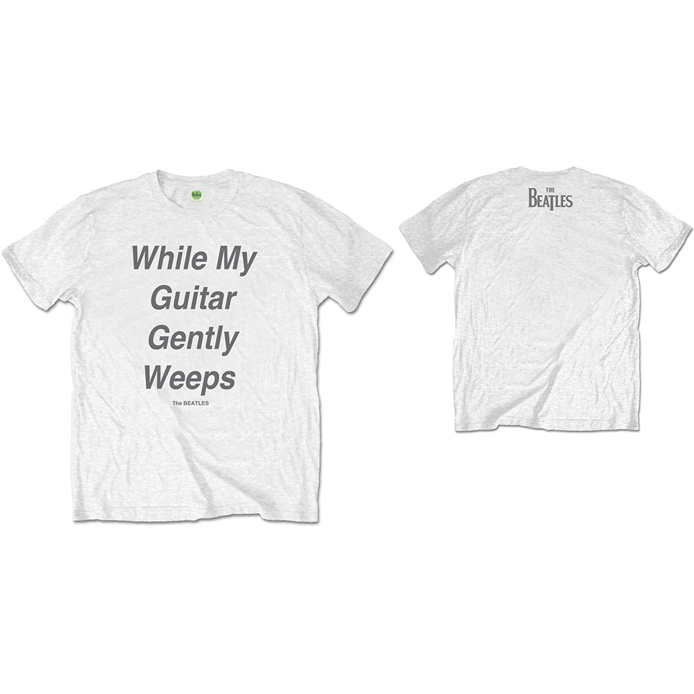 Tričko The Beatles - My Guitar Gently Weeps, Unisex,Biela,M