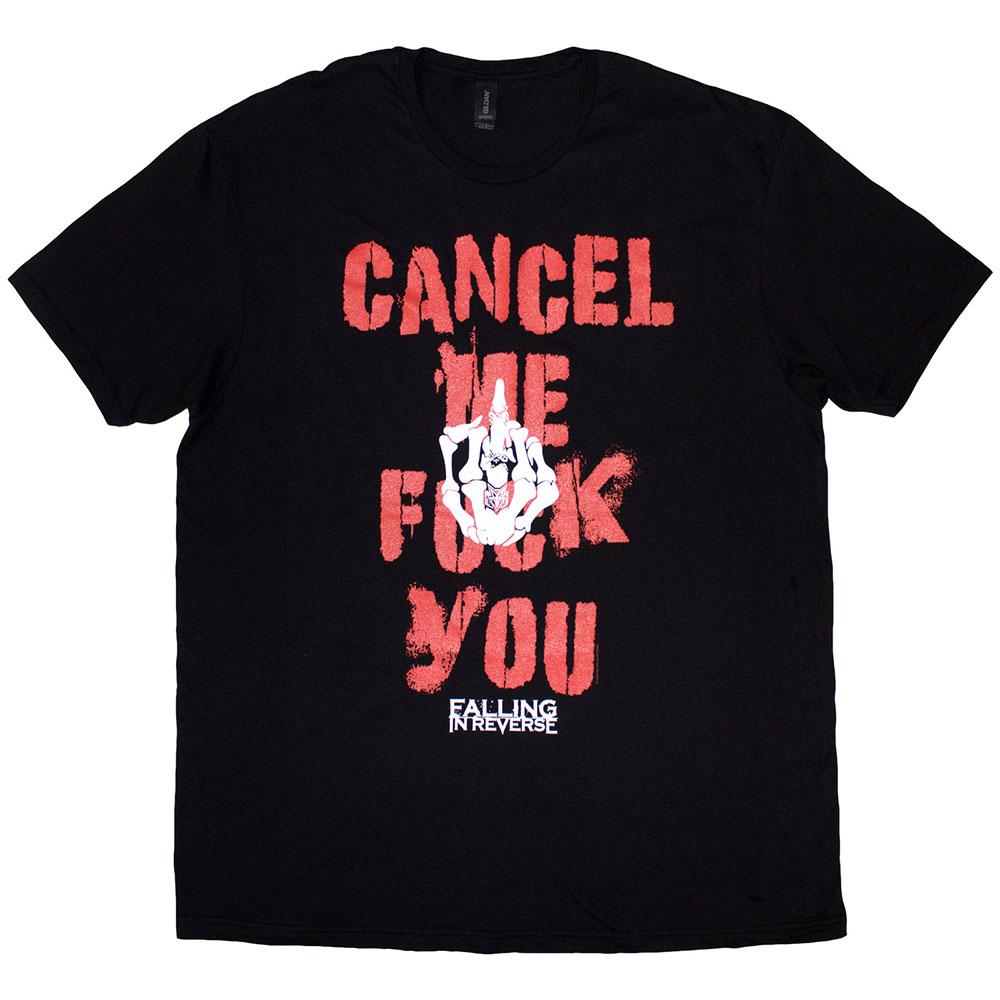 Tričko Falling In Reverse - Cancel Me, Unisex,Čierna,XXL