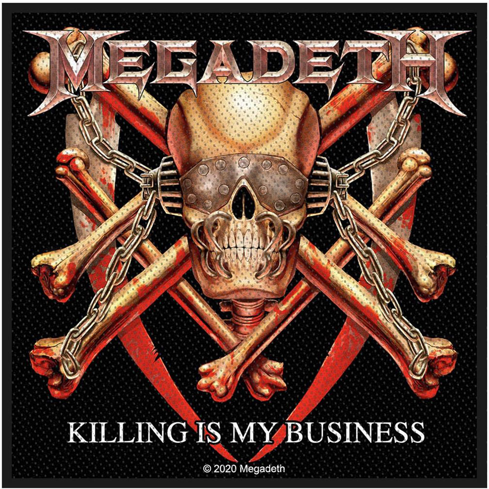 Nažehlovačka Megadeth - Killing Is My Business
