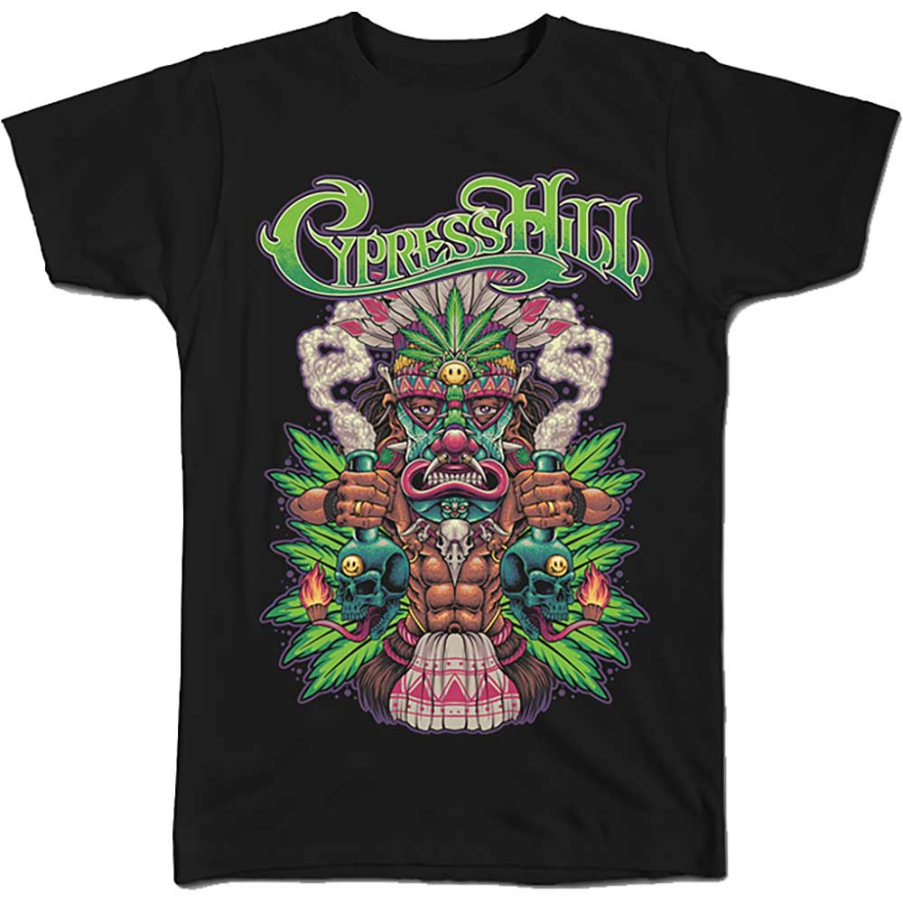 Tričko Cypress Hill - Tiki Time, Unisex,Čierna,XXL