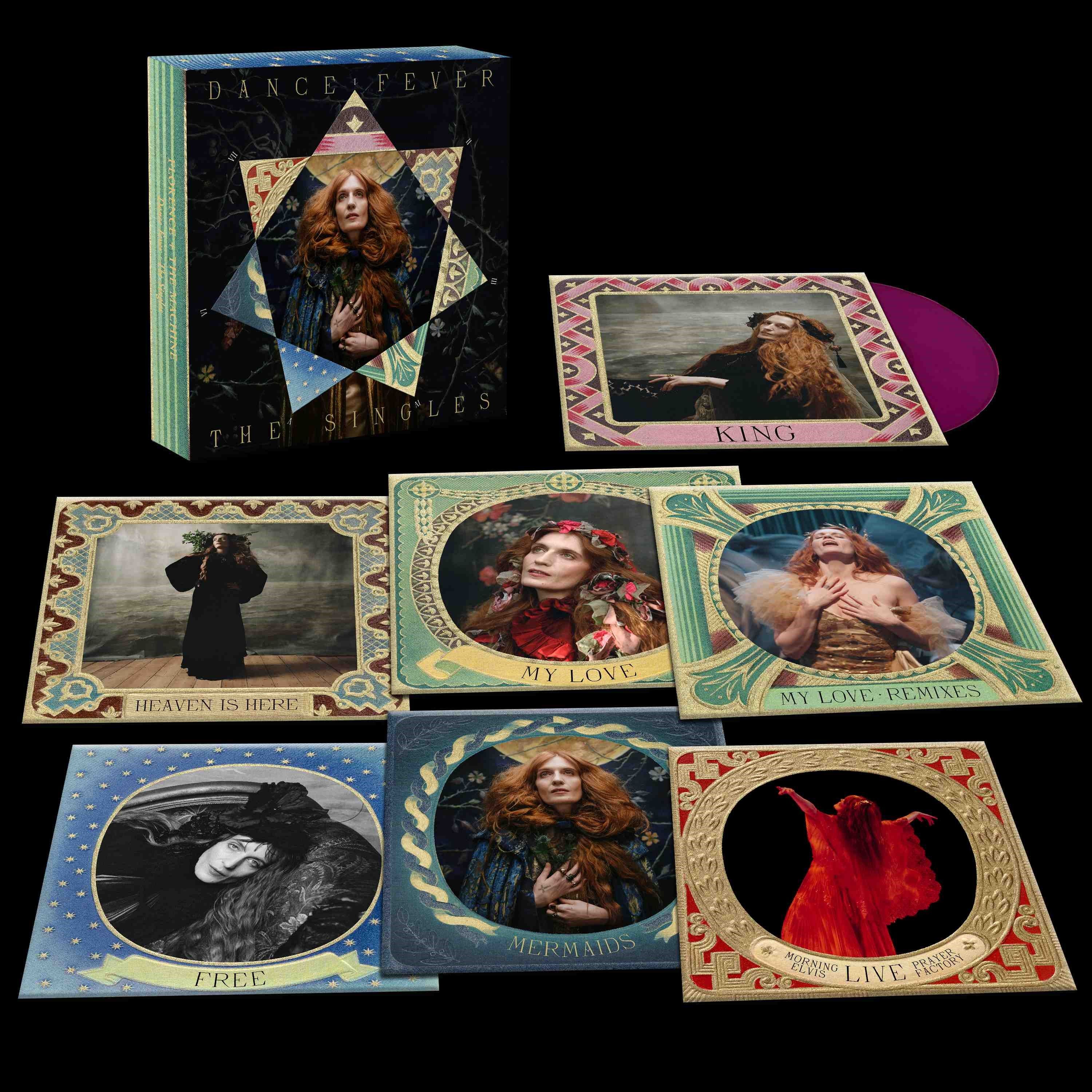 Vinyl Florence + The Machine - 7-DANCE FEVER THE SINGLES