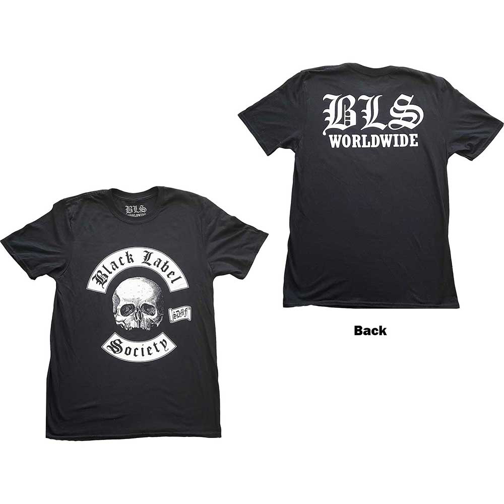 Tričko Black Label Society - Worldwide V. 2, Unisex,Čierna,S