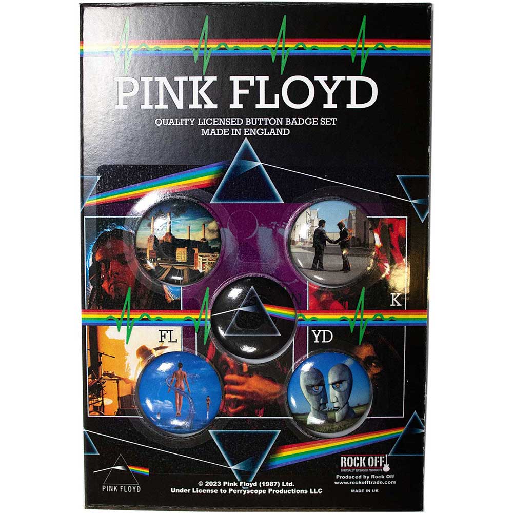 Odznak Pink Floyd - Album Covers