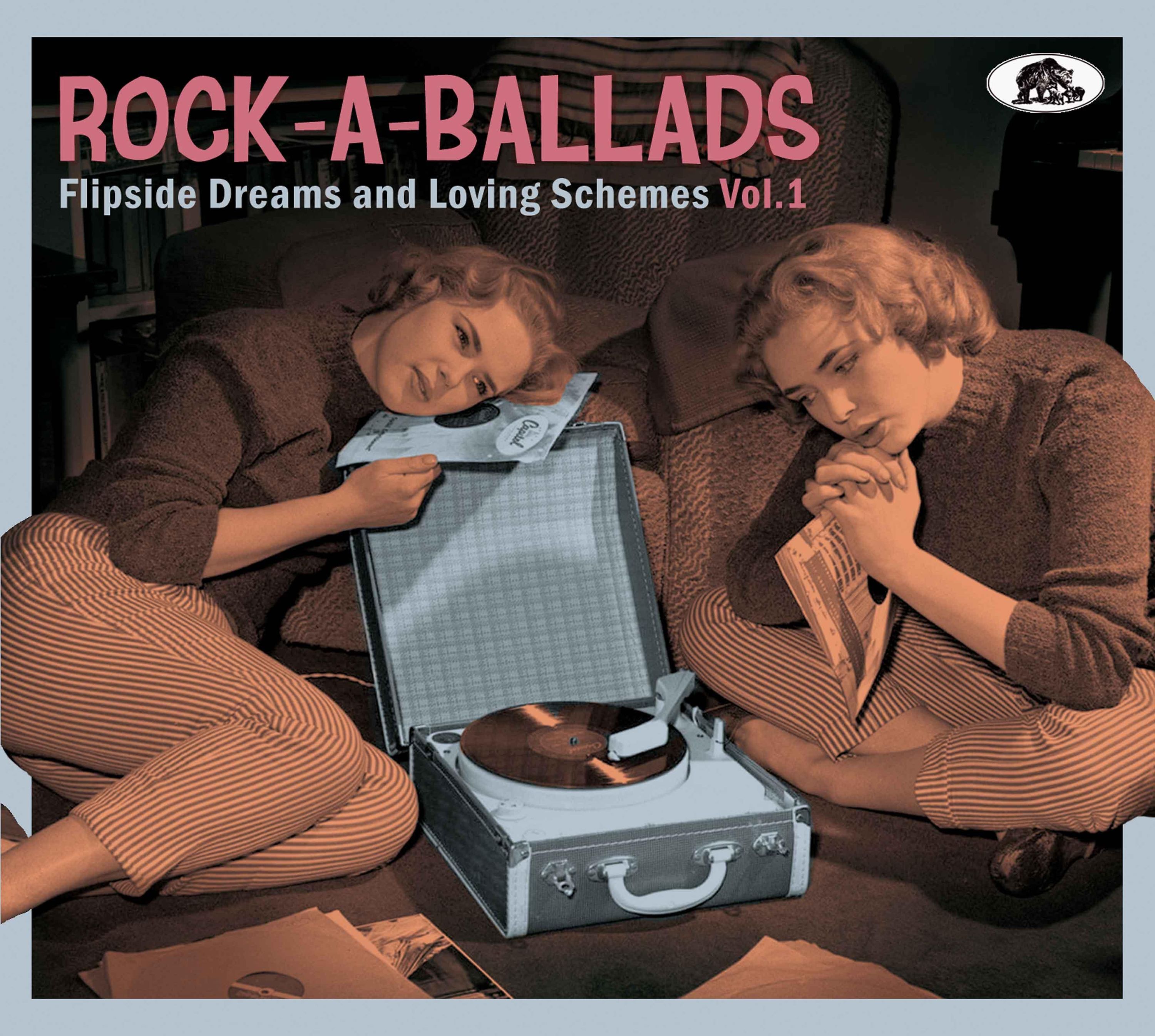 CD Various Artists - ROCK-A-BALLADS - FLIPSIDE DREAMS AND LOVING SCHEMES, VOL.1