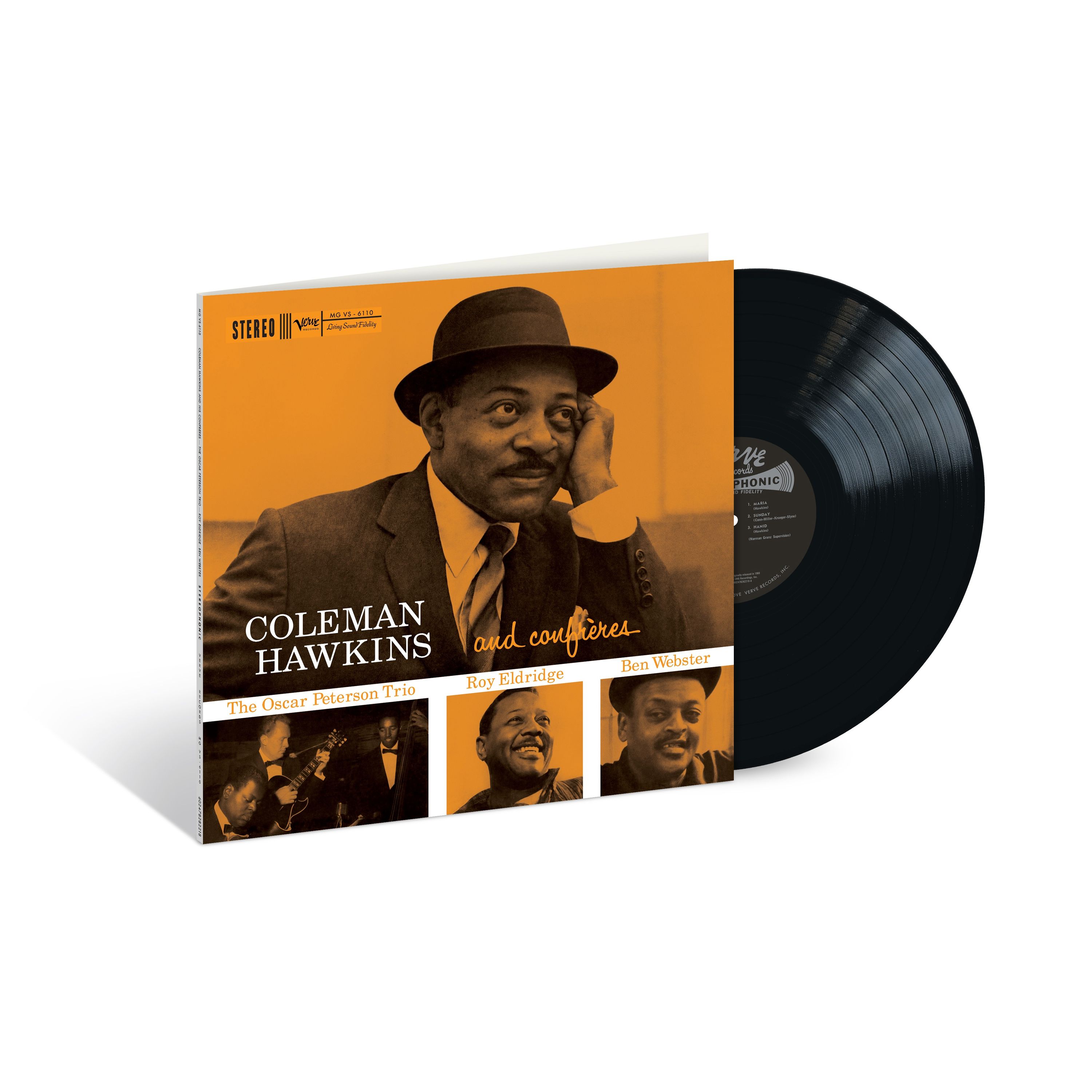 Vinyl Coleman Hawkins - COLEMAN HAWKINS AND CON...