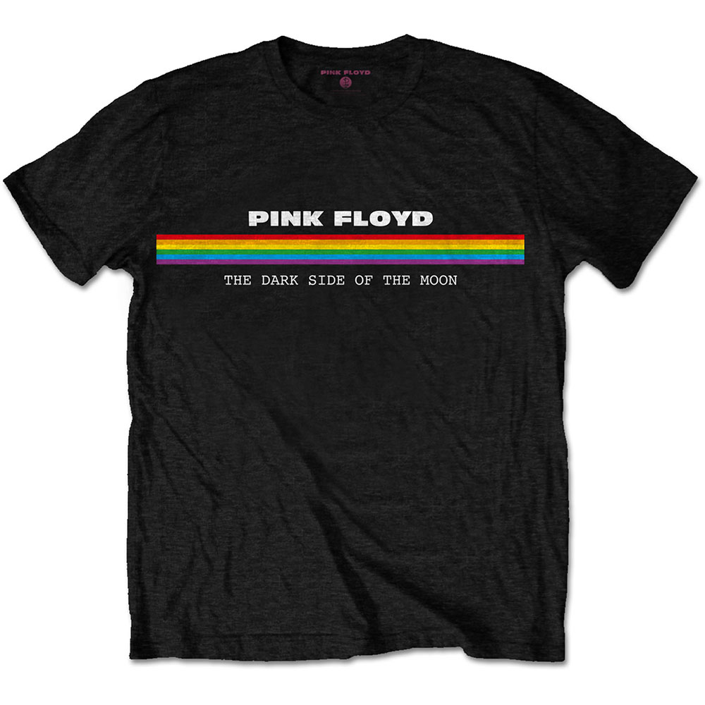 Tričko Pink Floyd - Spectrum Stripe, Unisex,Čierna,XL