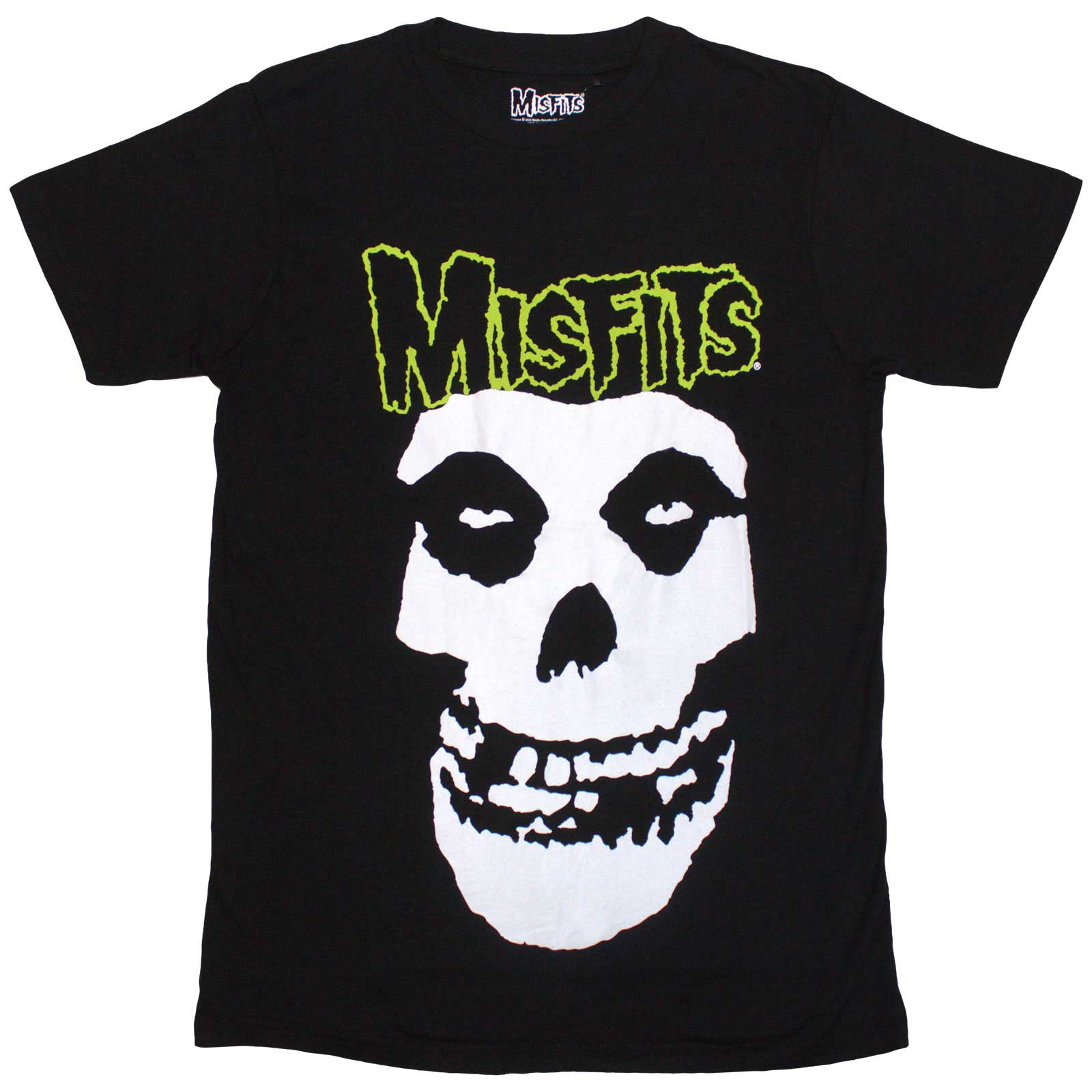 Tričko Misfits - Skull & Logo, Unisex,Čierna,XXL