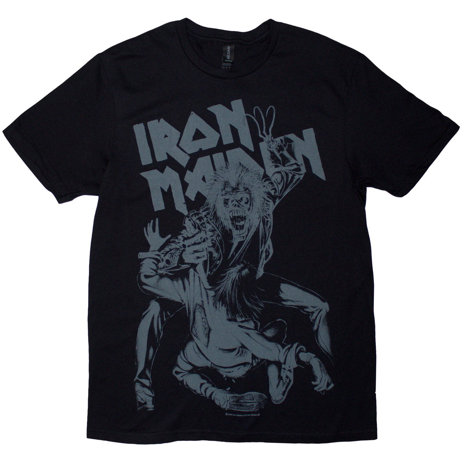 Tričko Iron Maiden - No Prayer Claw Jumbo Grey, Unisex,Čierna,XXL
