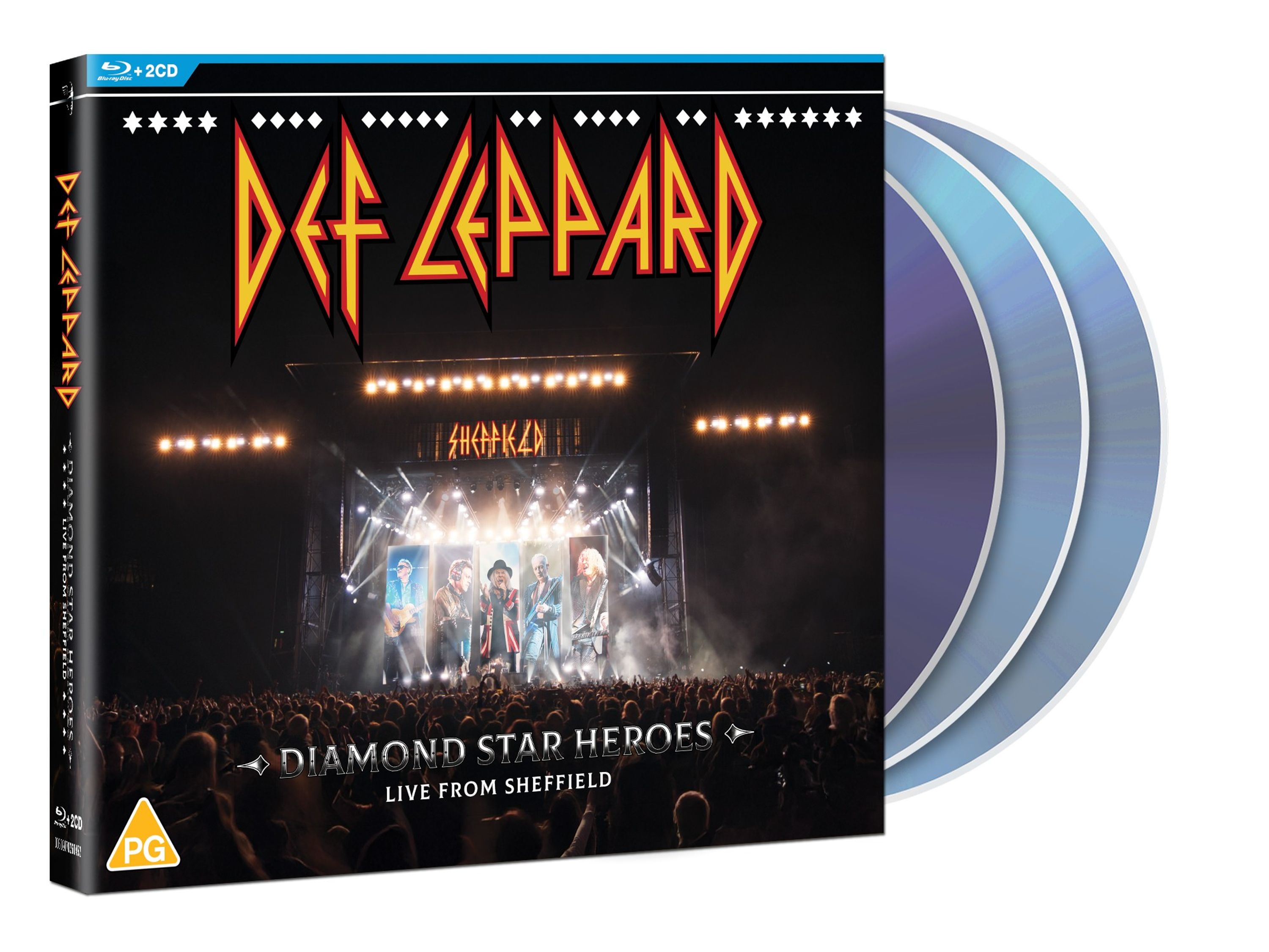 Blu-ray Def Leppard - DIAMOND STAR HEROES L./CD