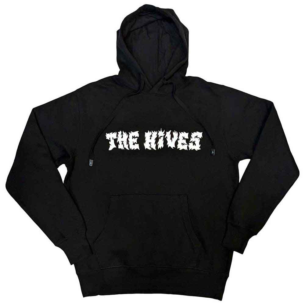 Mikina The Hives - Flames Logo, Unisex,Čierna,XXL