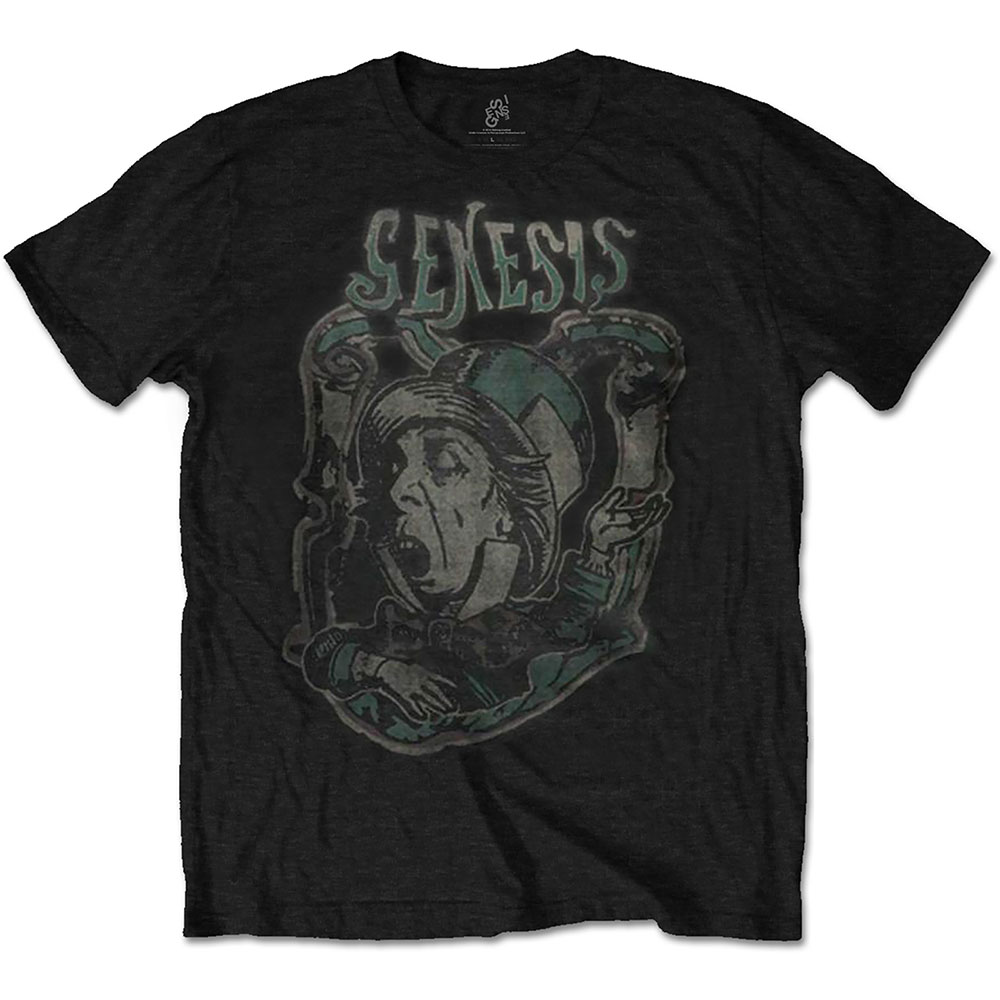 Tričko Genesis - Mad Hatter 2, Unisex,Čierna,3XL