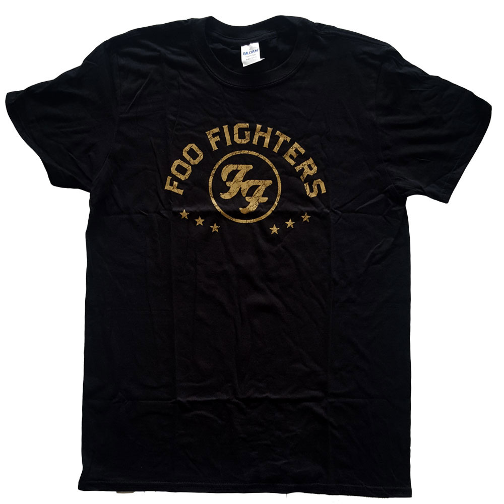 Tričko Foo Fighters - Arched Stars, Unisex,Čierna,XXL