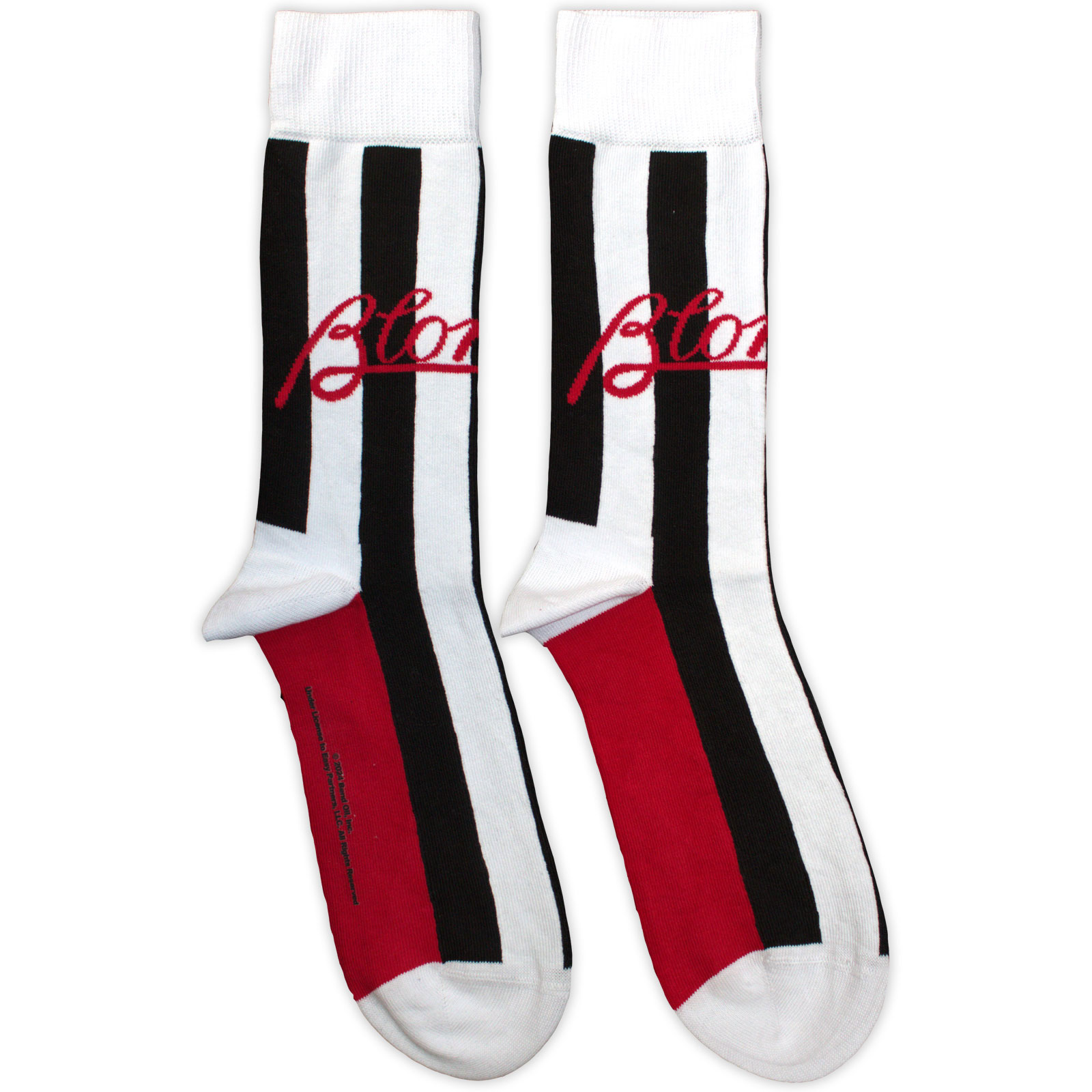 Ponožky Blondie - Parallel Lines, Unisex,Biela,UK 7 - 11