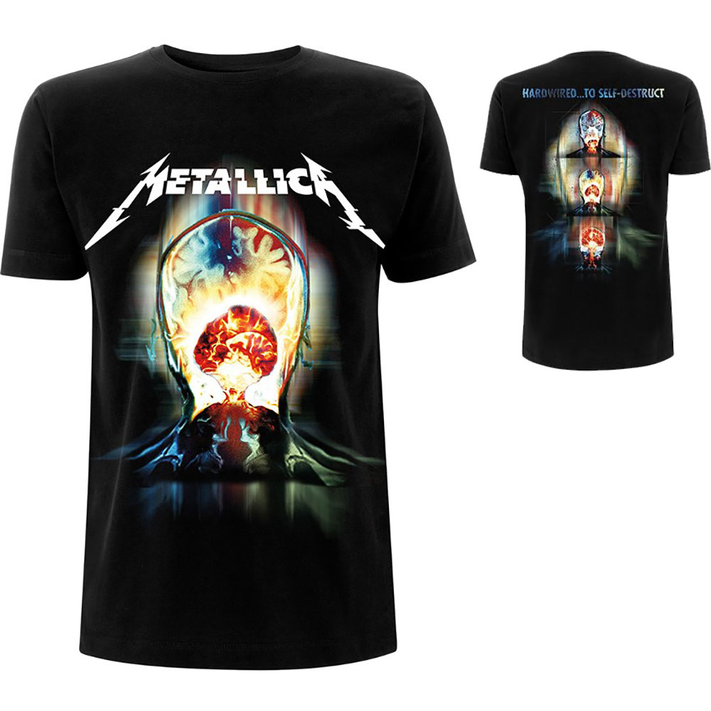 Tričko Metallica - Exploded, Unisex,Čierna,XXL