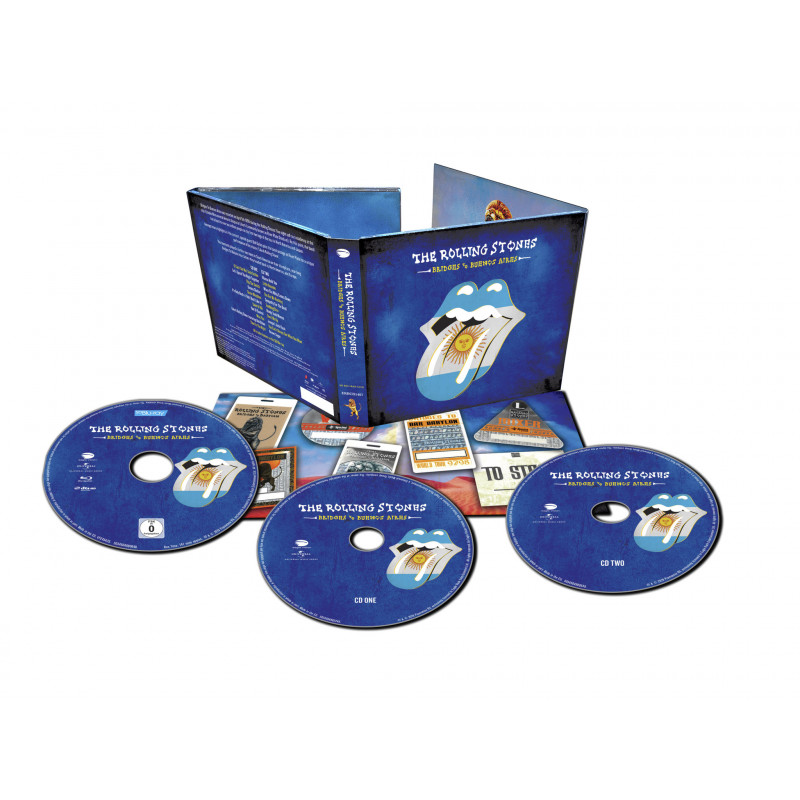 Blu-ray The Rolling Stones - BRIDGES TO BUENOS AIRES/1CD2BLR
