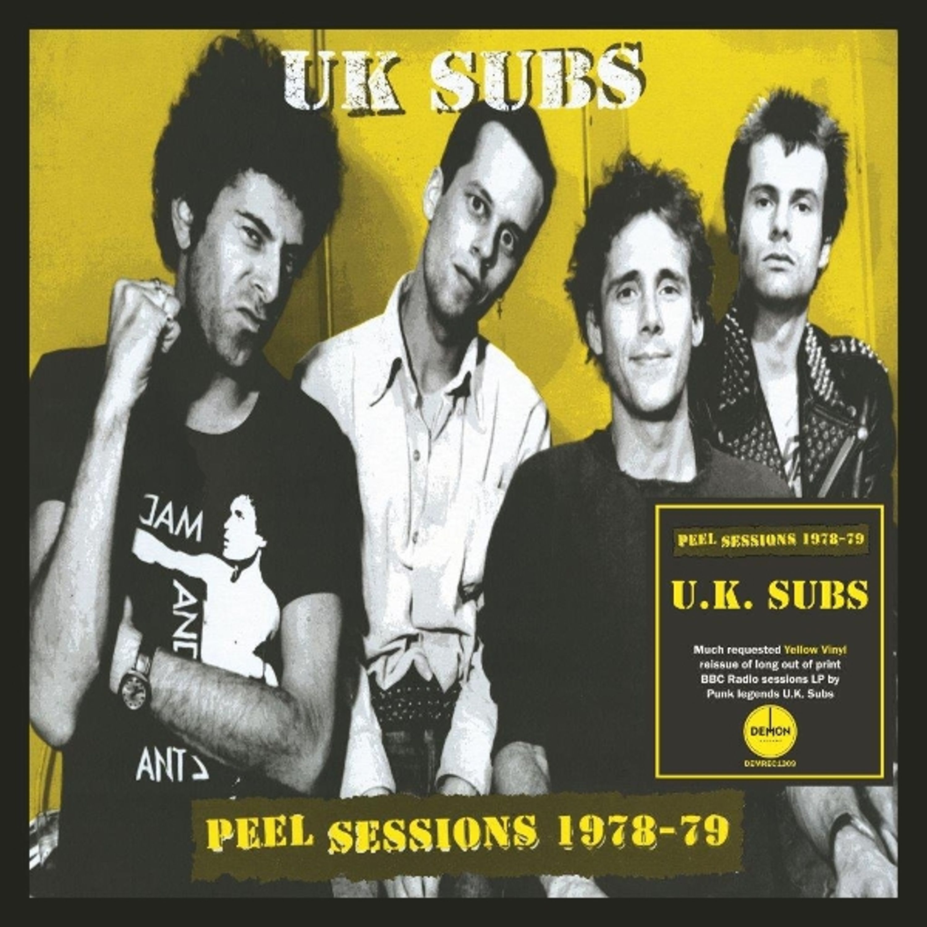 Vinyl U.K. Subs - PEEL SESSIONS