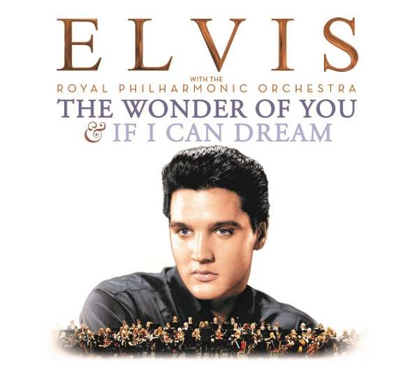 CD Elvis Presley - WONDER OF YOU & IF I CAN DREAM