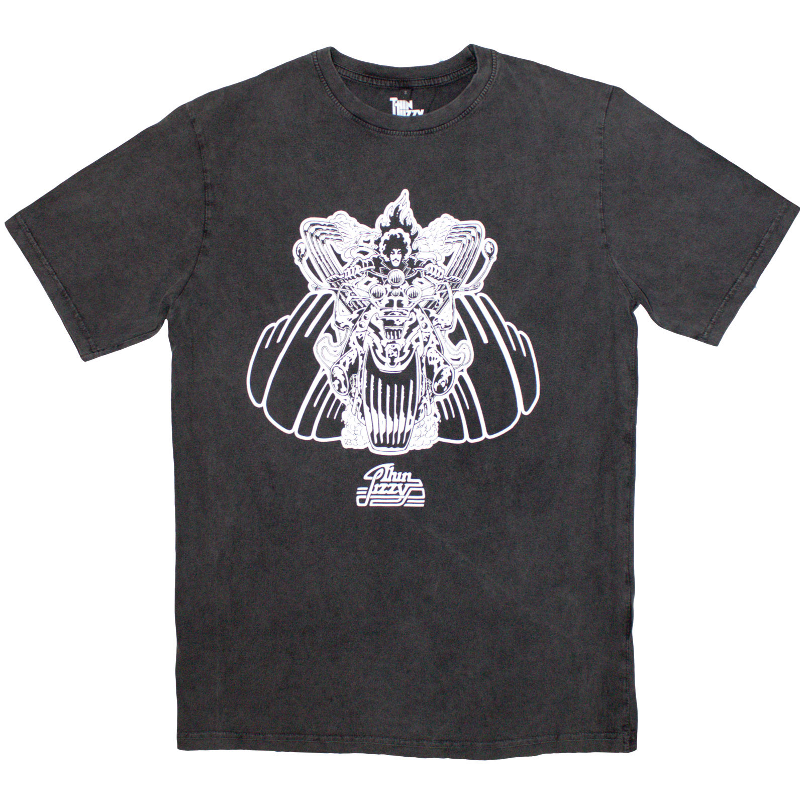 Tričko THIN LIZZY - Rocker, Unisex,Šedá,XXL