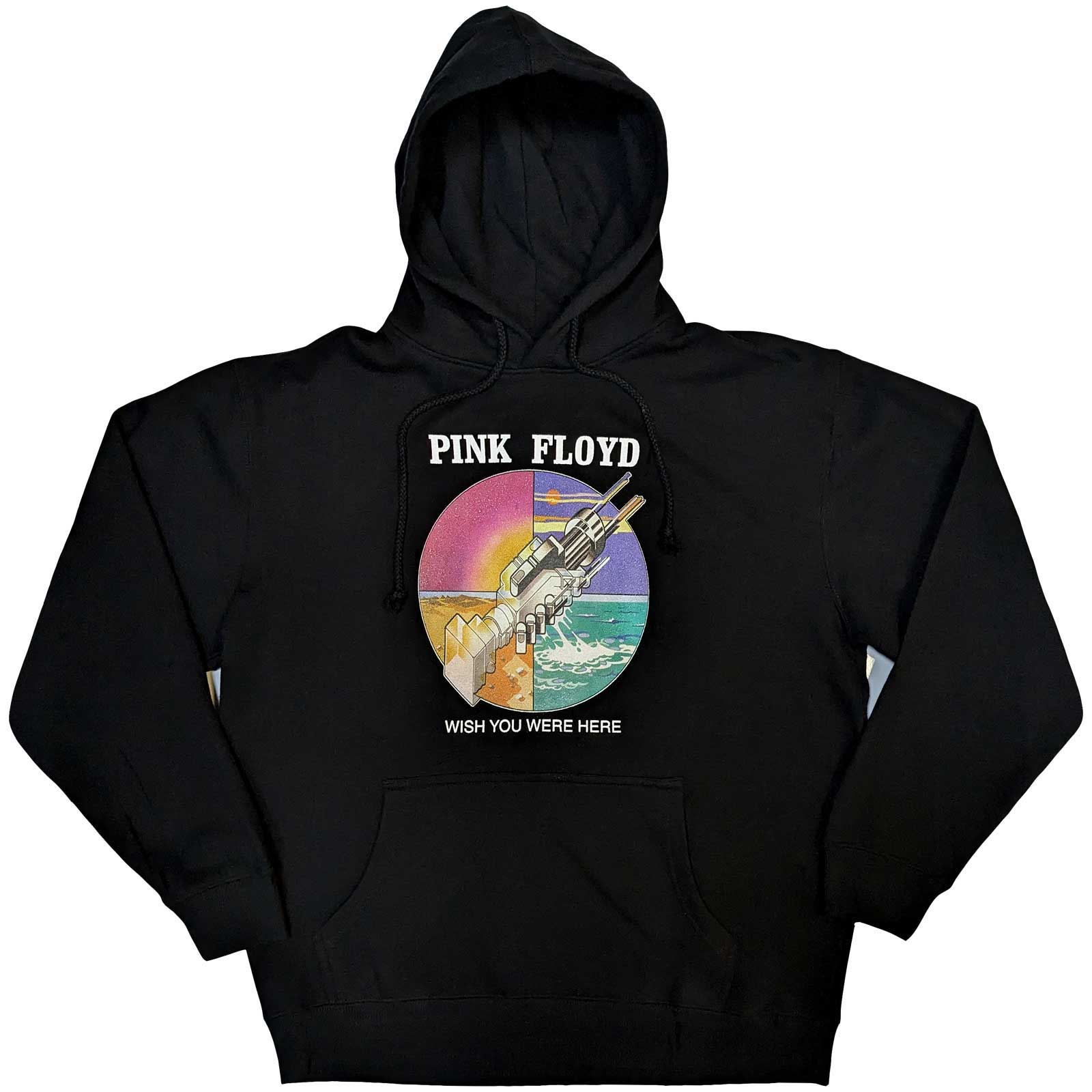 Mikina Pink Floyd - WYWH Circle Icons, Unisex,Čierna,XXL