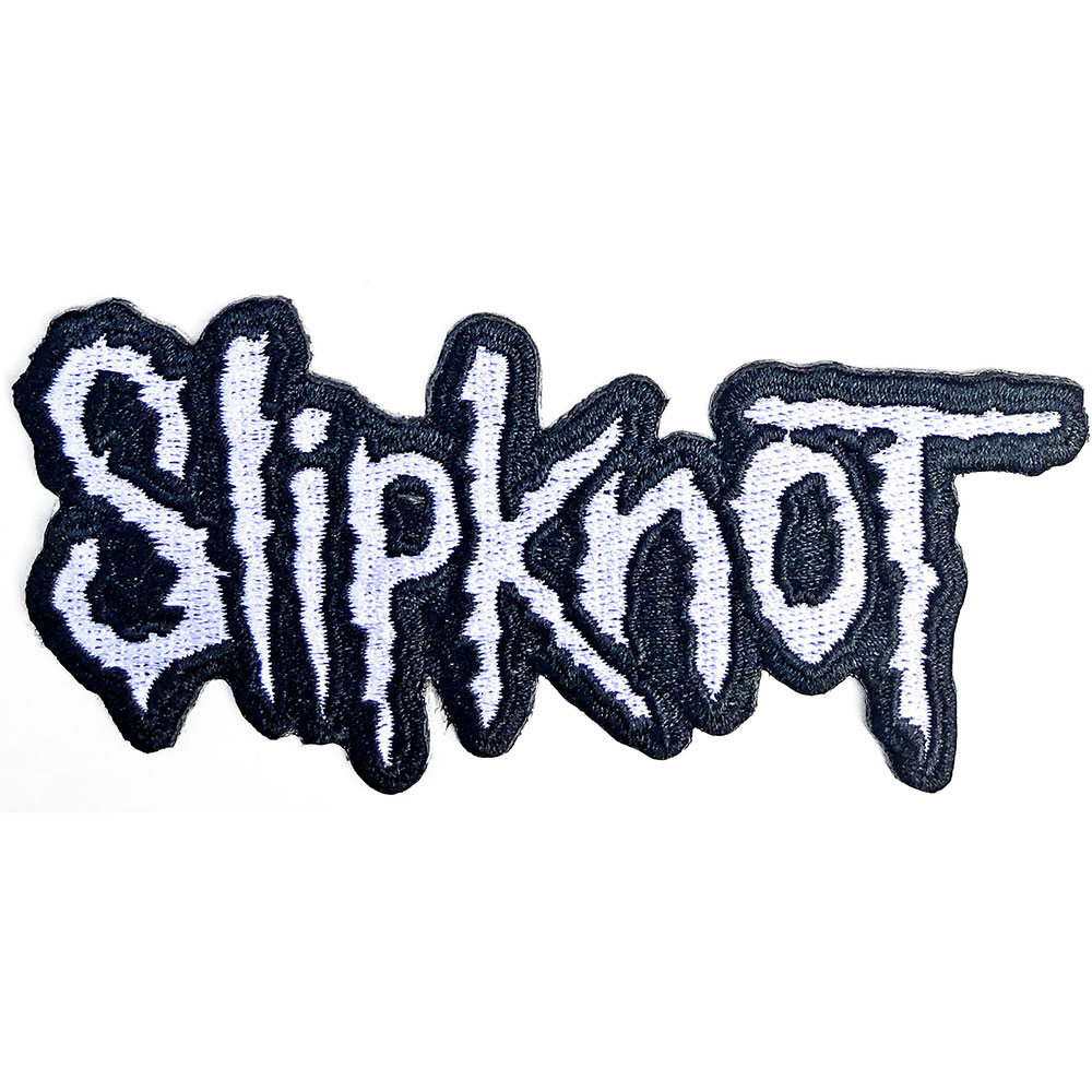Nažehlovačka Slipknot - Cut-Out Logo Black Border